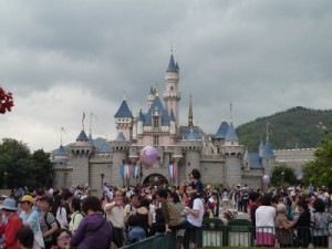 Sleeping Beauty's Castle, the hallmark of Disneyland